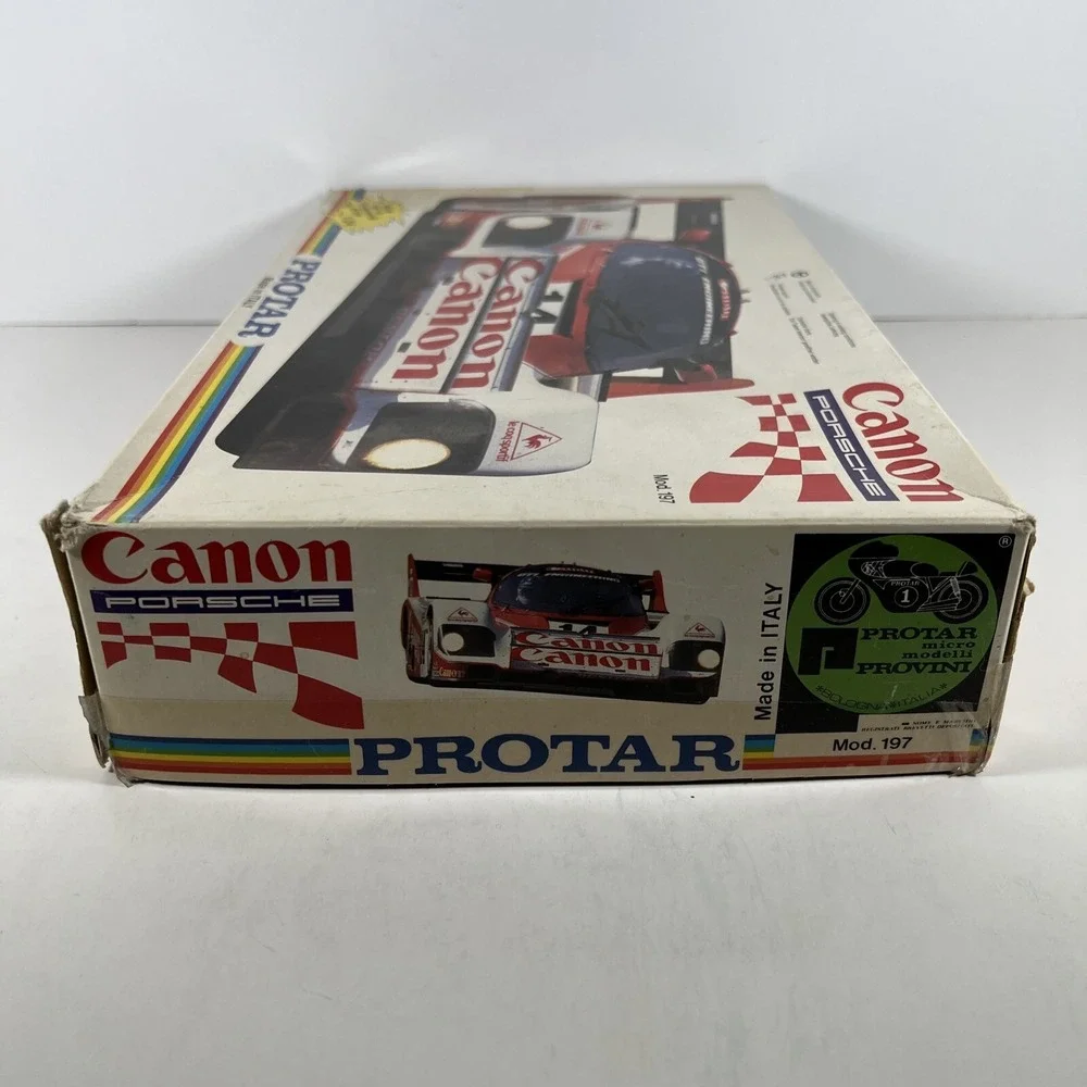 Protar‎ Porsche 956 Canon race car model kits in 1/24 Open Box SEALED PARTS